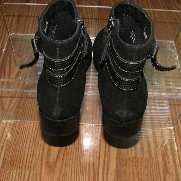 TROTTERS Black Ankle Booties Boots Shoes Size 8.5N - Picture 4 of 5